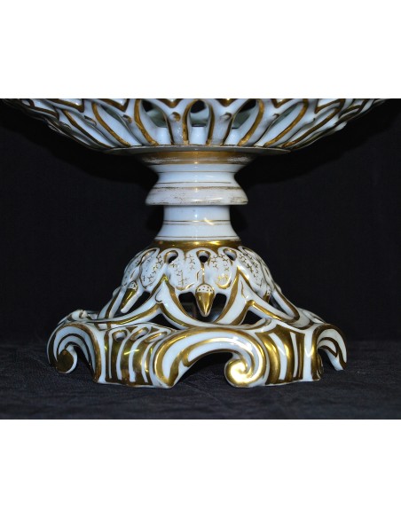 Centro de mesa de porcelana