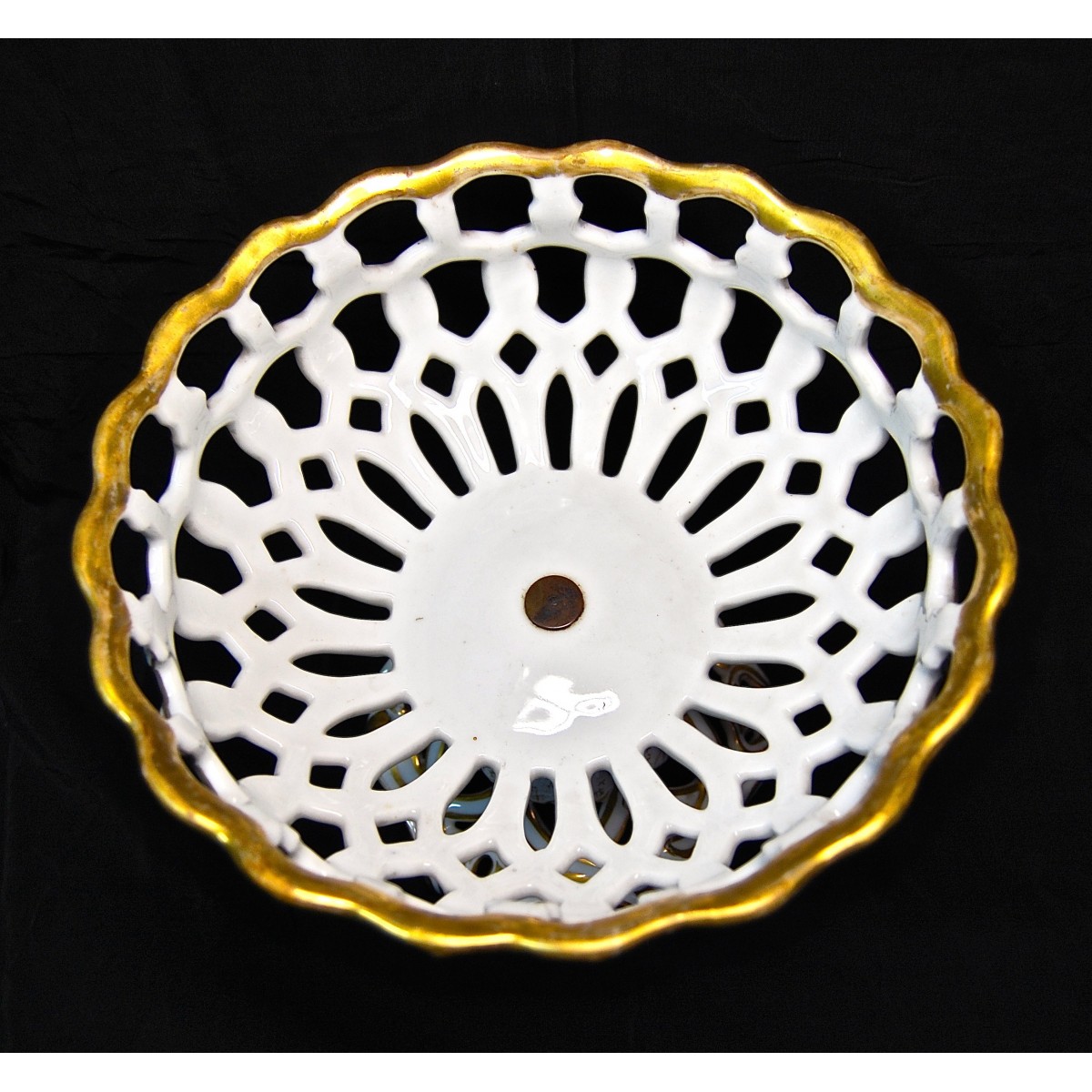 Centro de mesa de porcelana