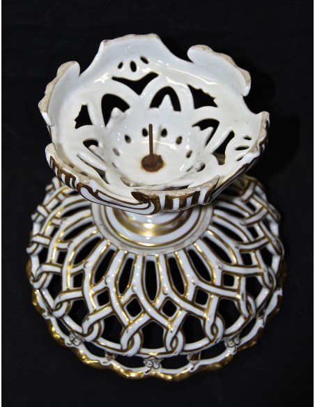 Centro de mesa de porcelana