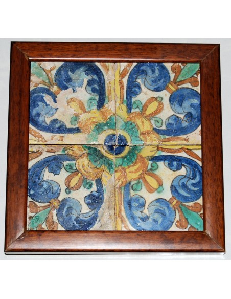 Panel de cerámica valenciana