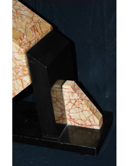 Reloj de mesa art decó.