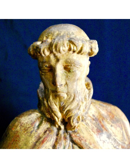 “San Francisco”, talla dorada, de mitad del siglo XVIII