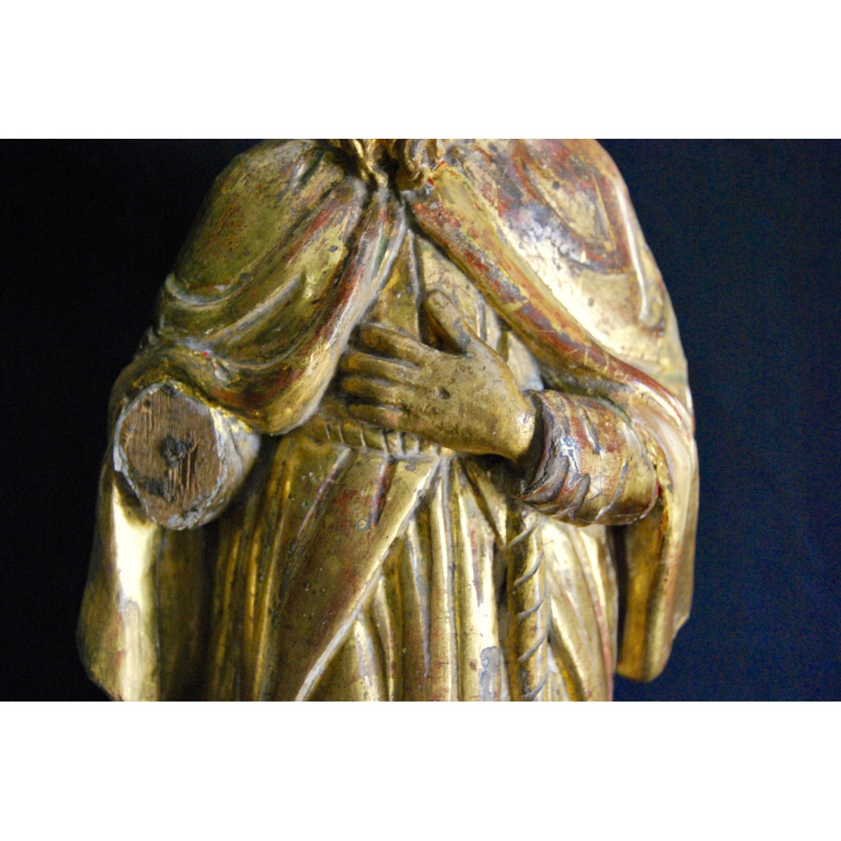 “San Francisco”, talla dorada, de mitad del siglo XVIII