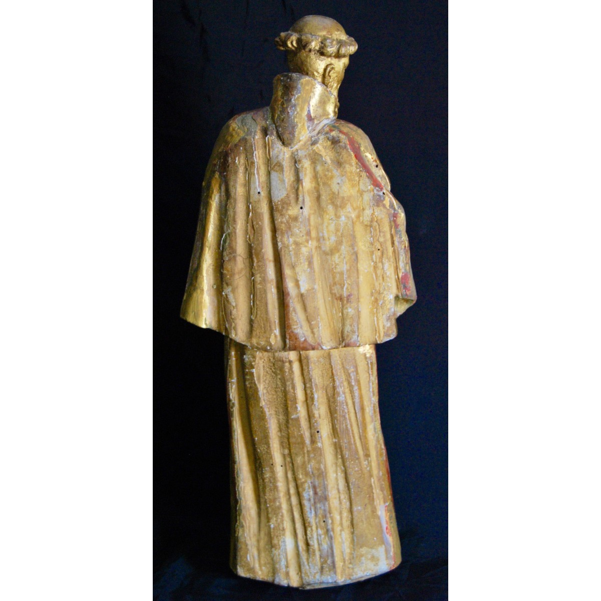 “San Francisco”, talla dorada, de mitad del siglo XVIII