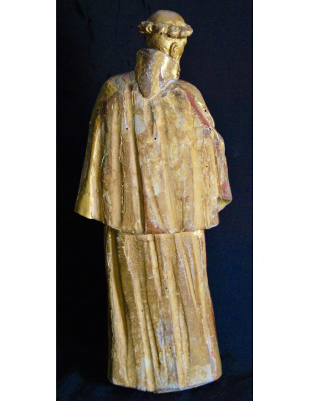 “San Francisco”, talla dorada, de mitad del siglo XVIII