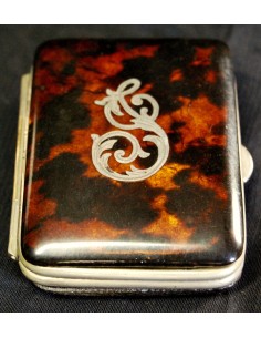 Monedero de carey y plata de principio del siglo XX 2