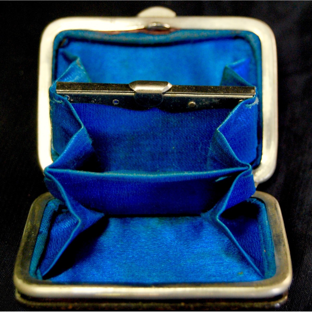 Monedero de carey y plata de principio del siglo XX