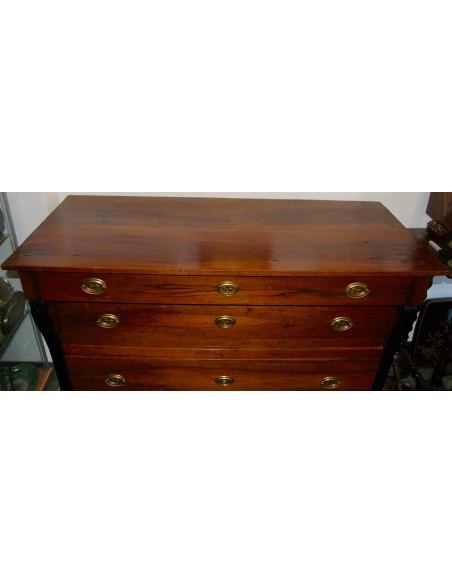 Comó impero italiano in noce, principio del XIX secolo