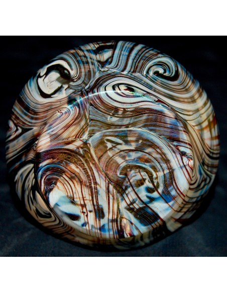 Jarrón de cristal kralik, de principio del siglo XX (1920-1930)