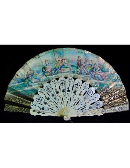 Ventaglio della fine del XIX secolo