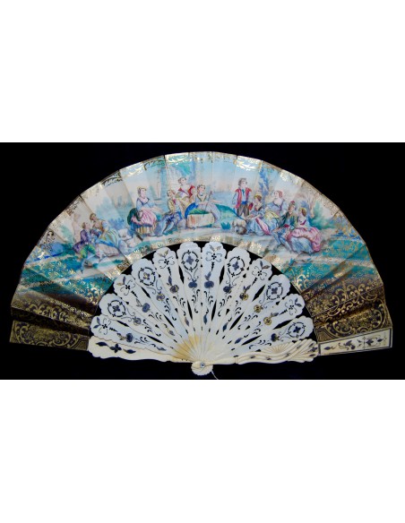 Ventaglio della fine del XIX secolo