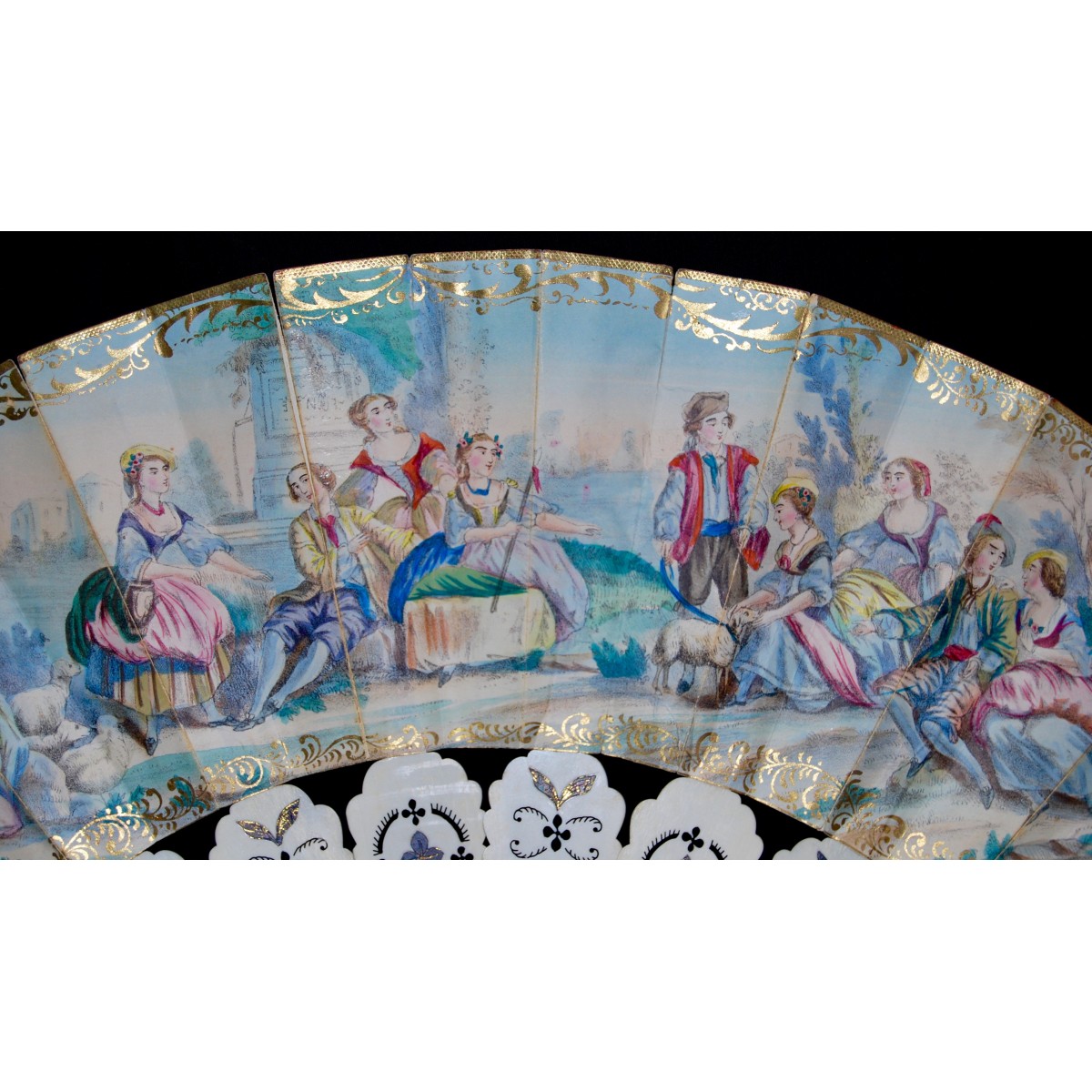 Ventaglio della fine del XIX secolo