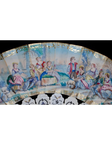 Ventaglio della fine del XIX secolo