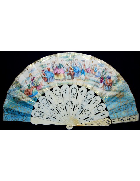 Ventaglio della fine del XIX secolo