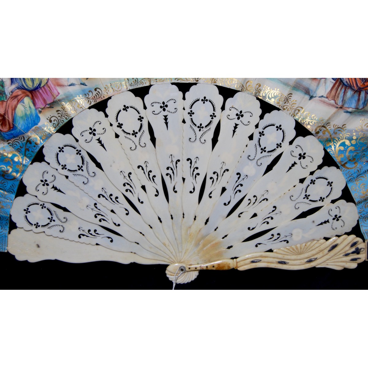 Ventaglio della fine del XIX secolo