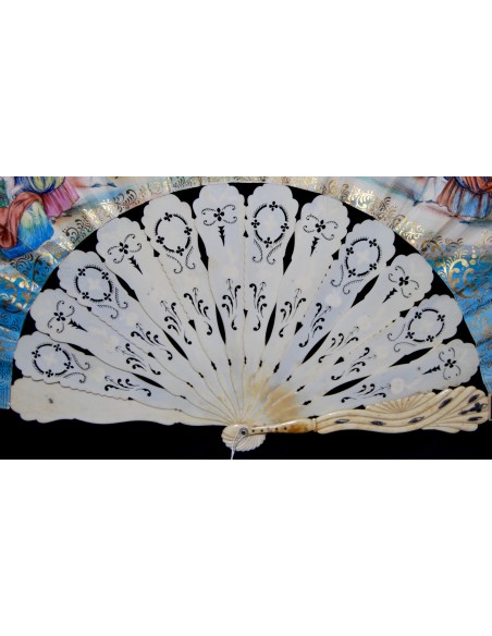 Ventaglio della fine del XIX secolo
