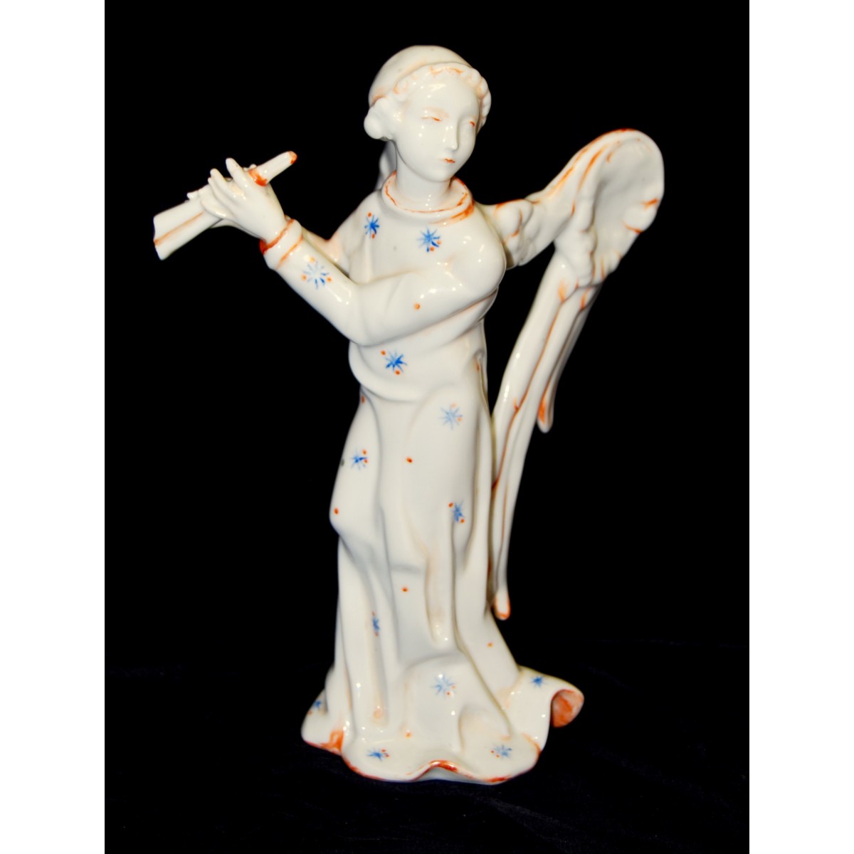 Porcelain angel figure, porcelain KPM