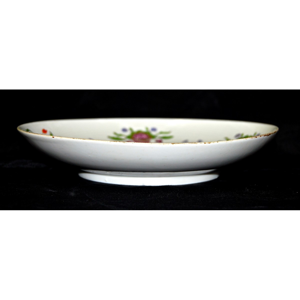 Plato de taza, porcelana Meissen.