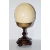 Cáliz con huevo de avestruz, siglo XIX.