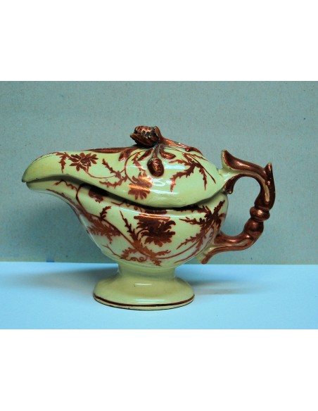 Salsera de reflejo metálico 