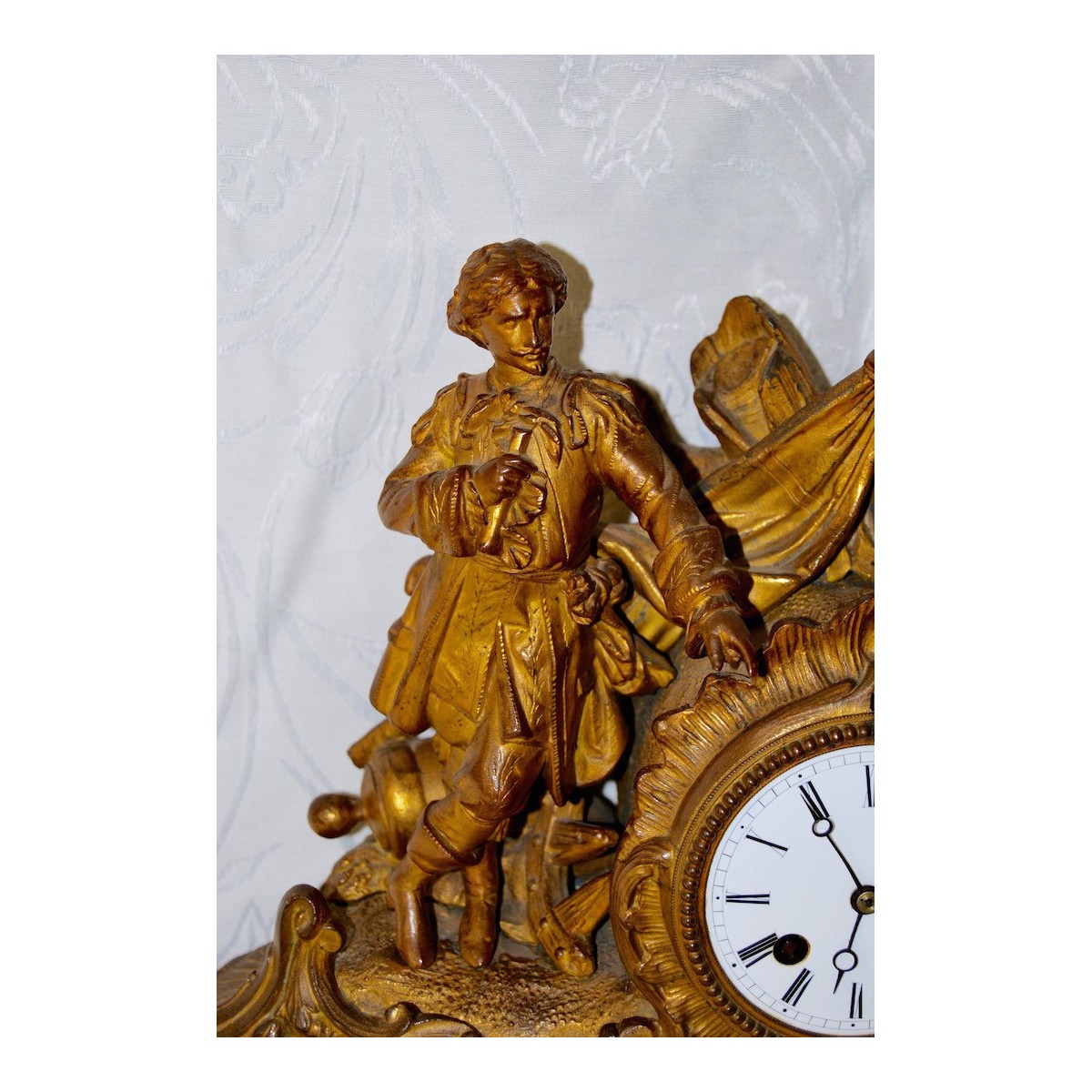 Reloj de mesa francés, siglo XIX.