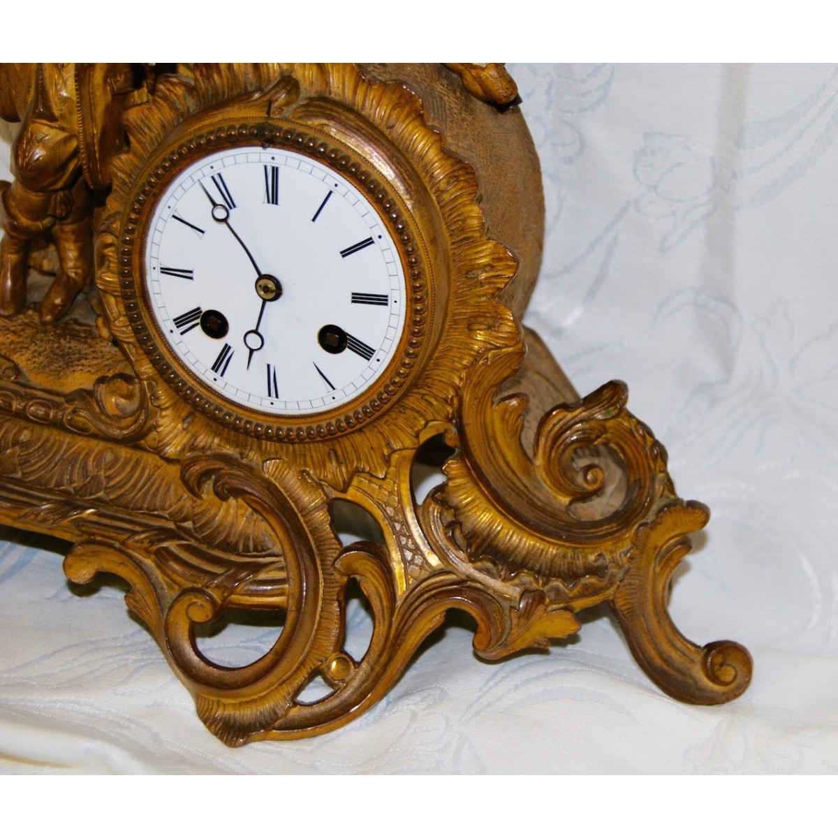 Reloj de mesa francés, siglo XIX.