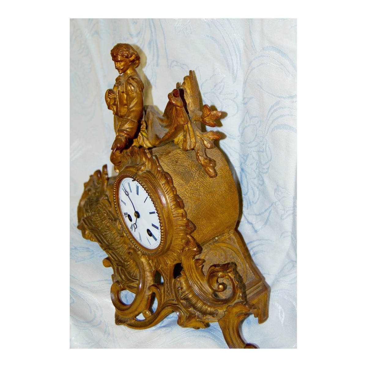 Reloj de mesa francés, siglo XIX.