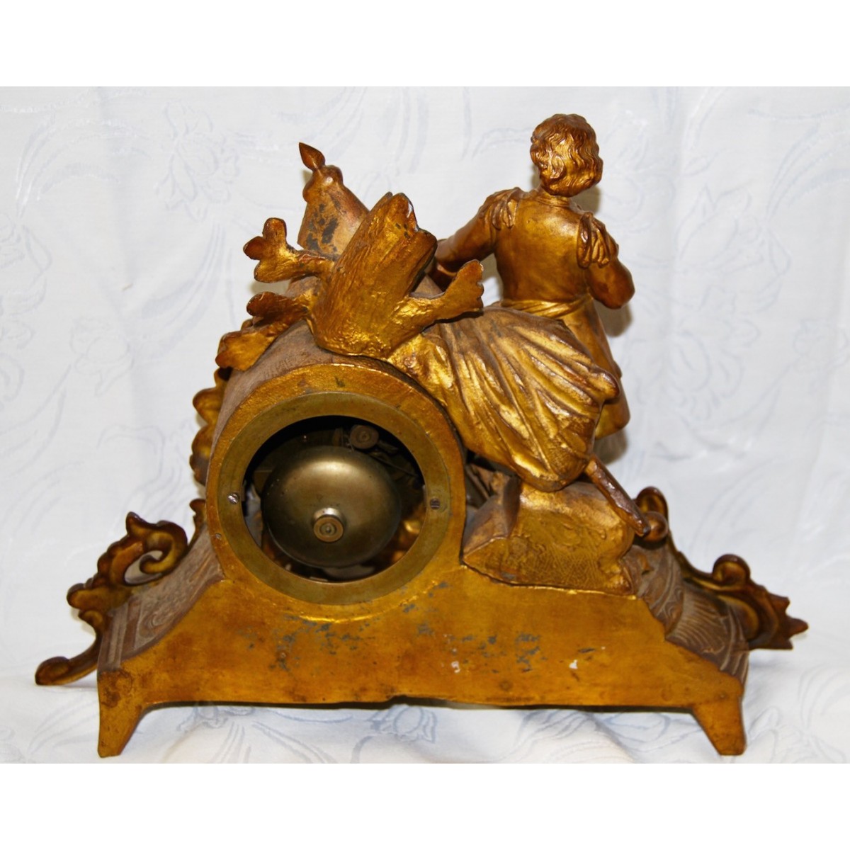 Reloj de mesa francés, siglo XIX.