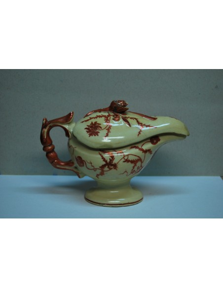 Salsera de reflejo metálico 