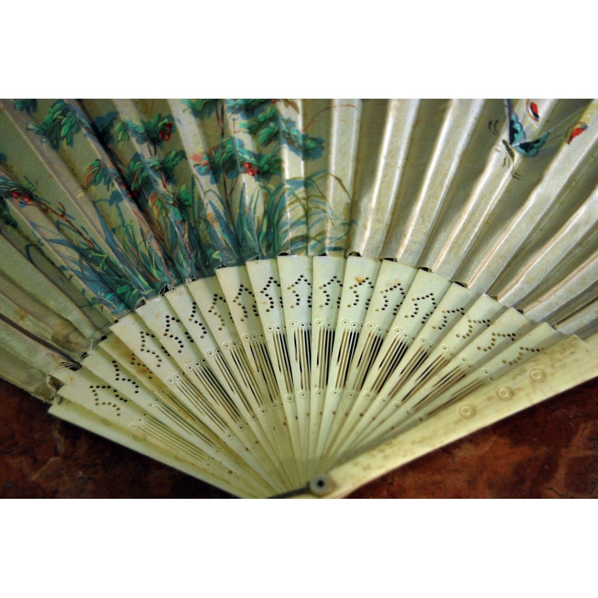 Abanico de principio del siglo XX.