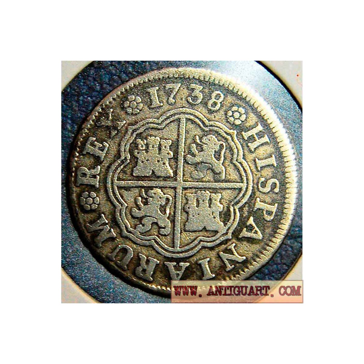 1 real Felipe V - 1738.