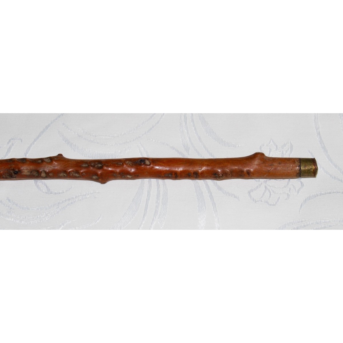 rosewood walking stick, 19th
