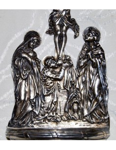 Acquasantiera d’argento dell'800 2