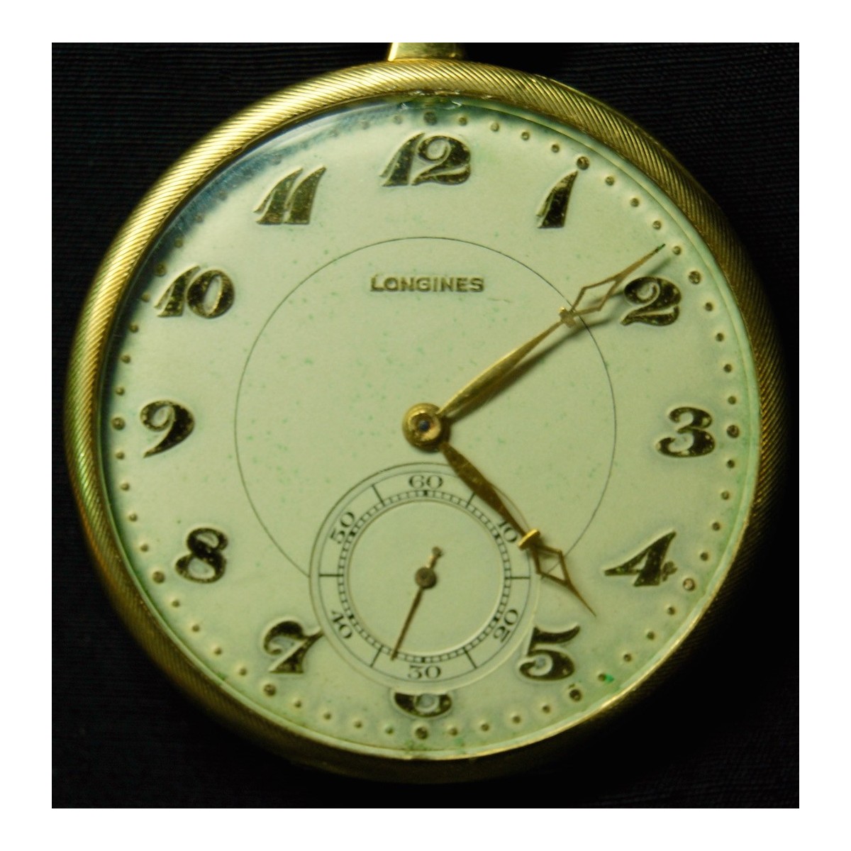 Reloj de bolsillo Longines, oro 18K
