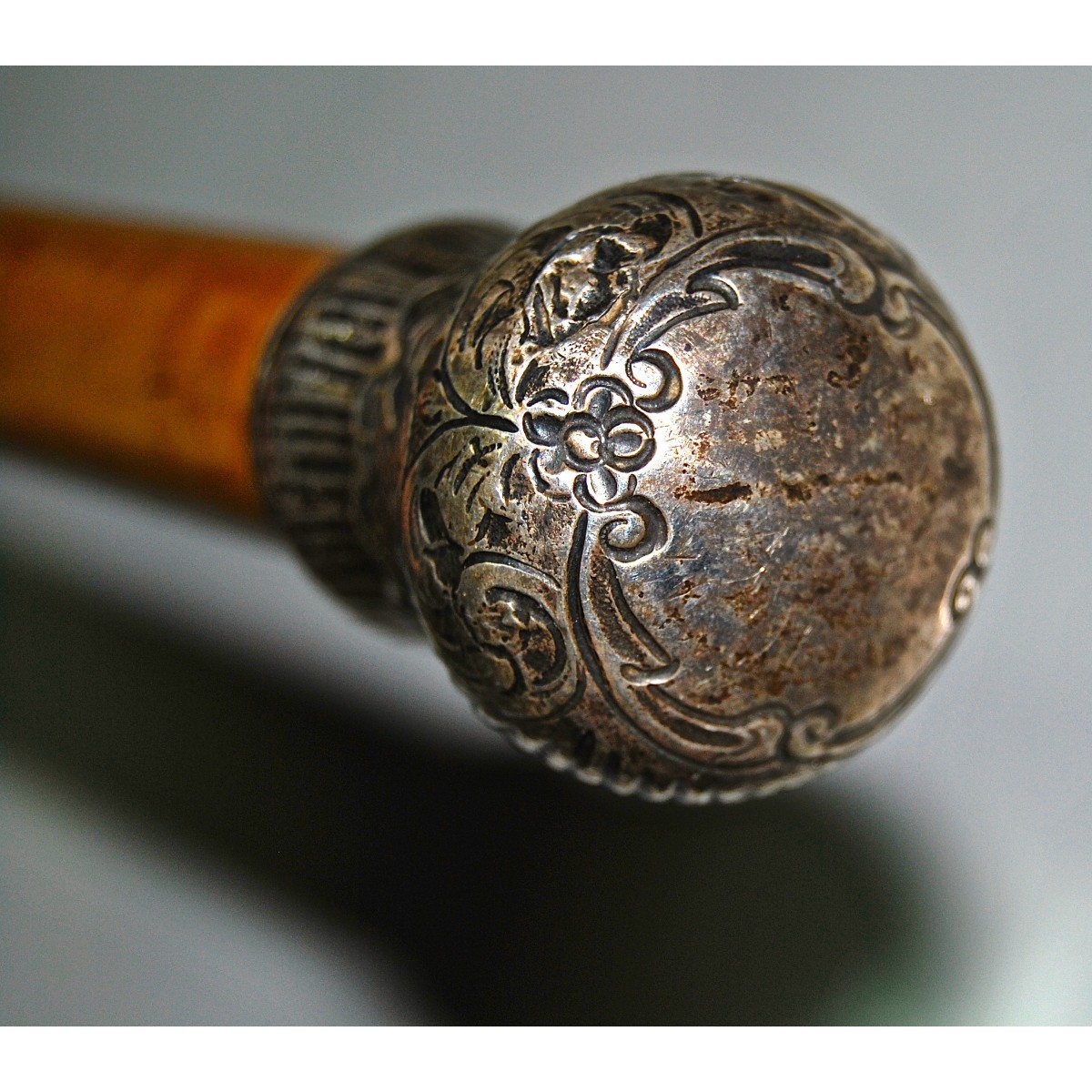 Bastón de paseo del siglo XIX.