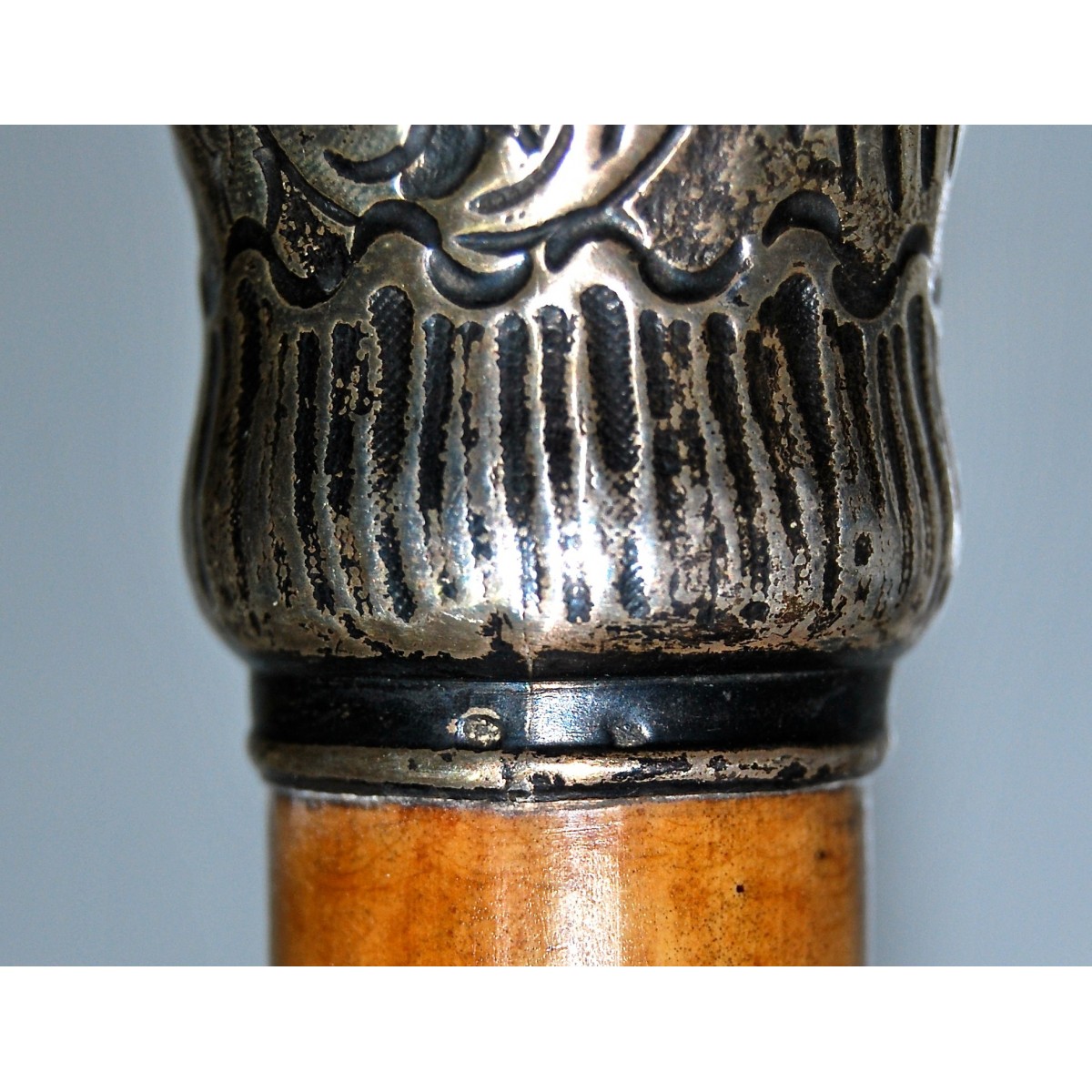 Bastón de paseo del siglo XIX.