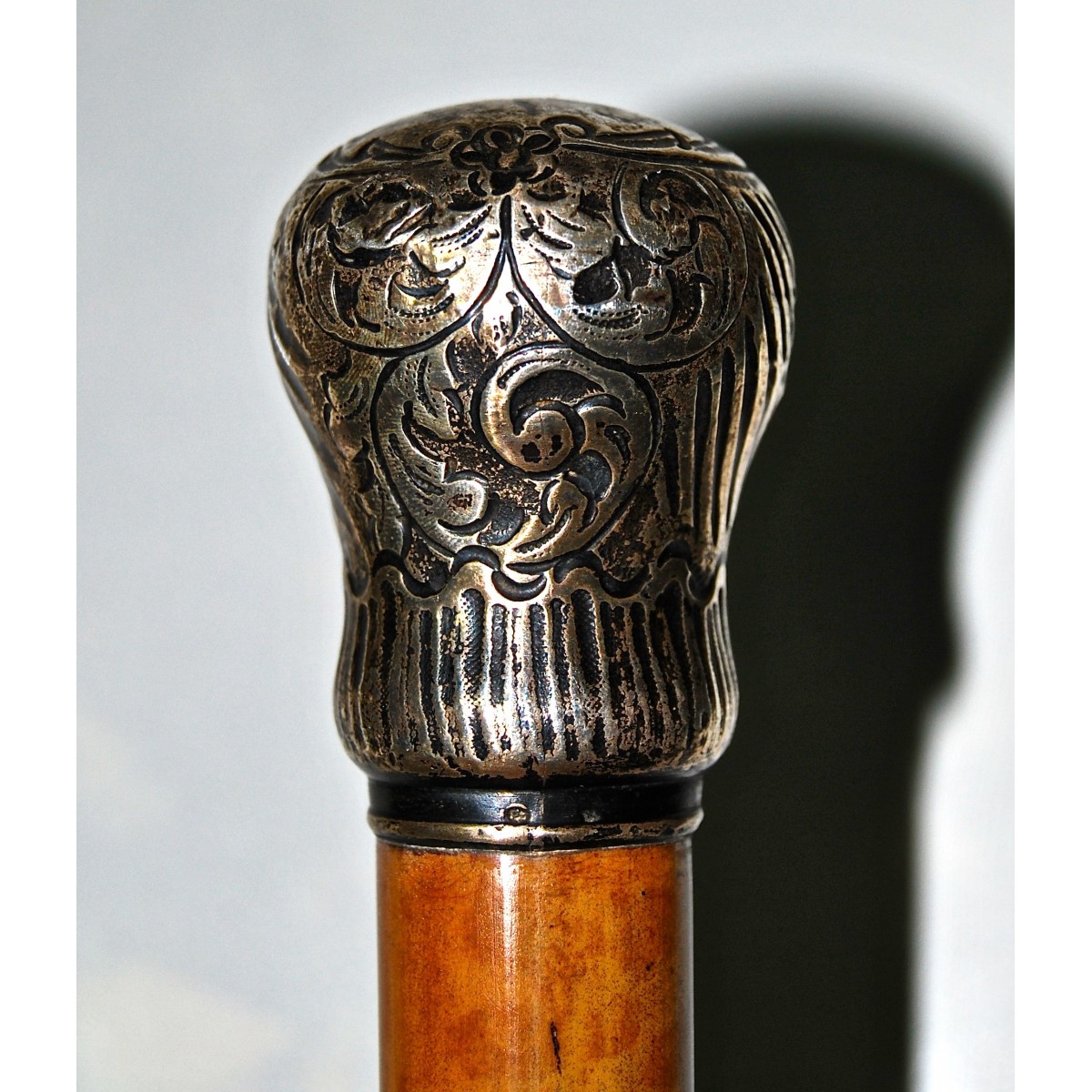 Bastón de paseo del siglo XIX.