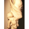Scultura di alabastro, “Nudo di donna con putto” primi 900