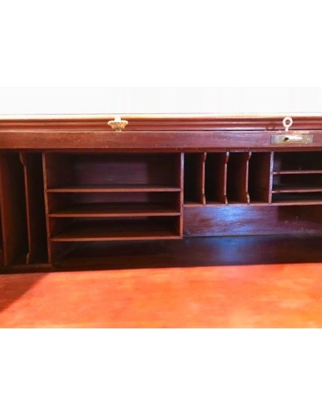 Escritorio bureau de caoba de los años 1930 