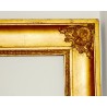 Golden frame of the 19th 