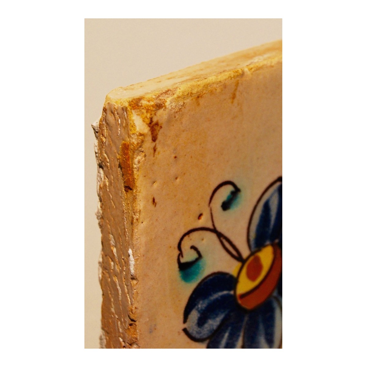 Azulejo valenciano del siglo XVIII 