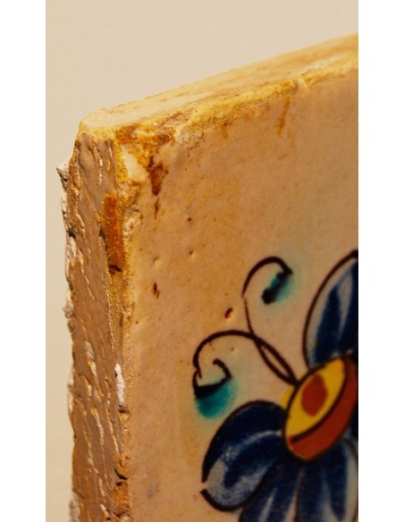 Azulejo valenciano del siglo XVIII 