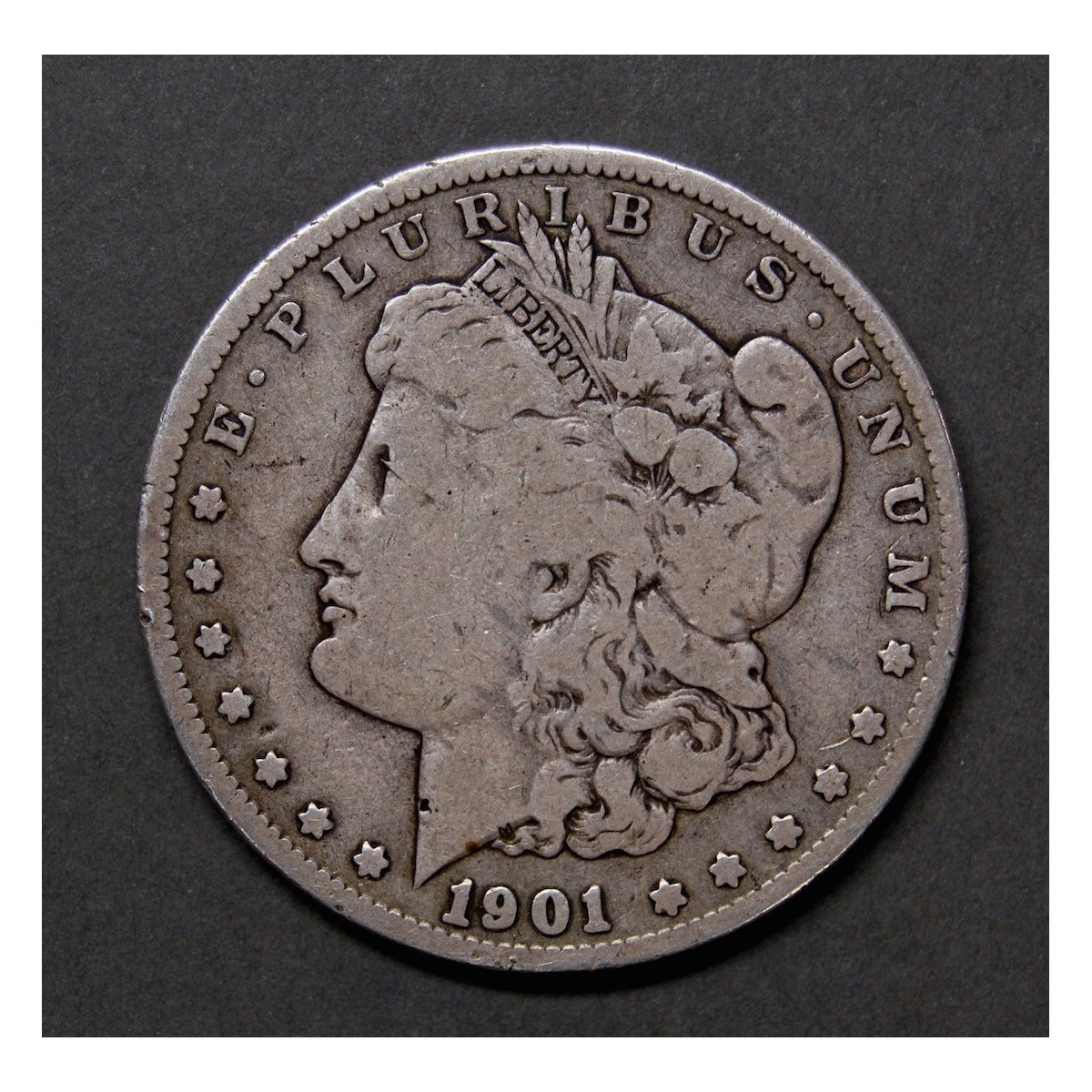 1 dollar Morgan de plata de 1901