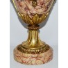 Copas de mármol y bronce dorado del siglo XIX