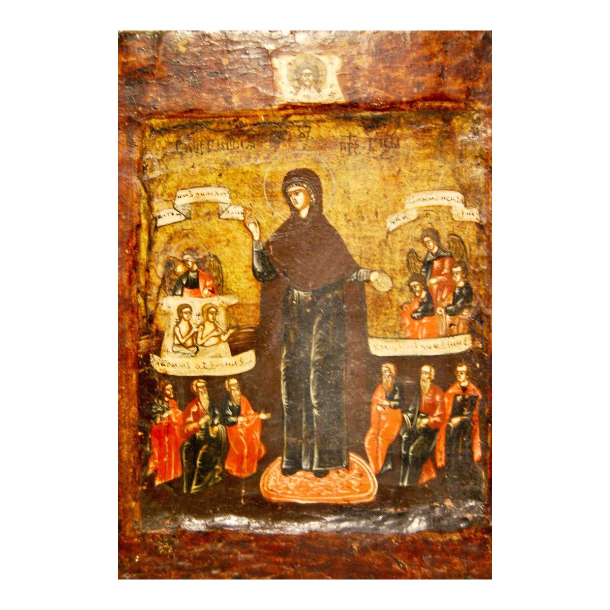 Icona rusa del siglo XVIII, Virgen