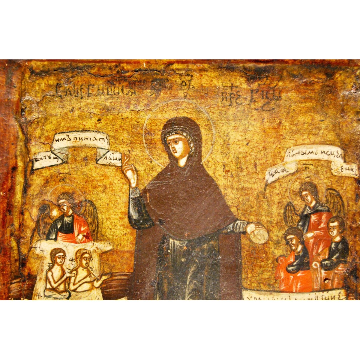 Icona rusa del siglo XVIII, Virgen