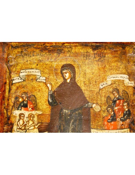 Icona rusa del siglo XVIII, Virgen