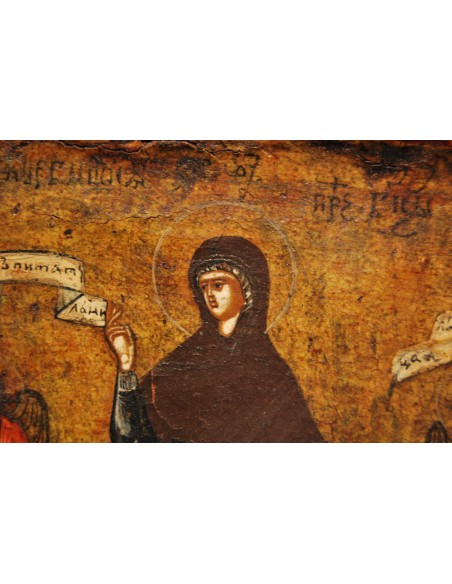 Icona rusa del siglo XVIII, Virgen