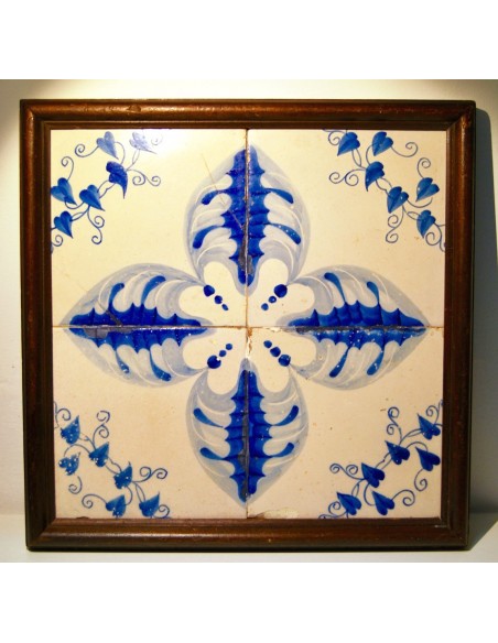 Pannello ceramico di piastrelle dell'800