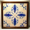 Ceramic panel tiles, spanish XIXth